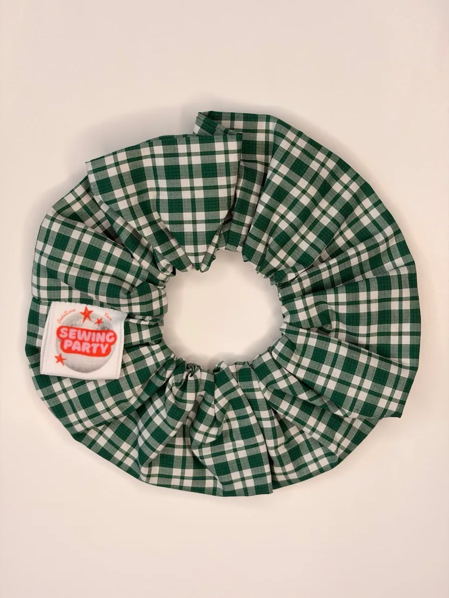 Chouchou - Carreaux verts