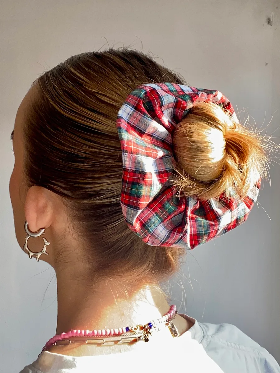 Le chouchou - tartan rouge
