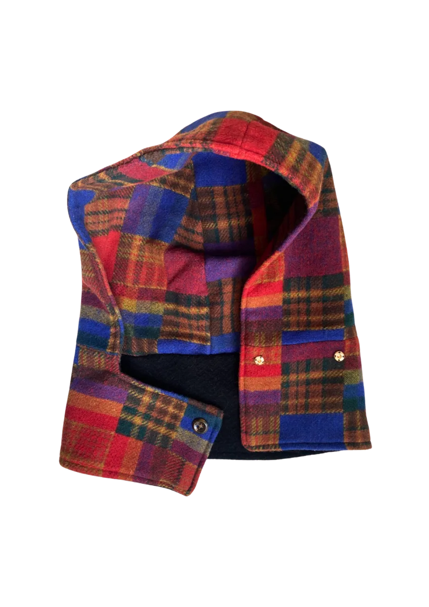 Tartan bleu & rouge 3