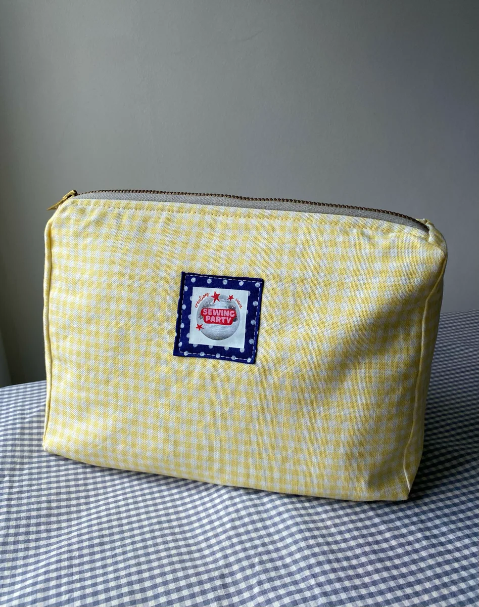 Maxi - vichy jaune