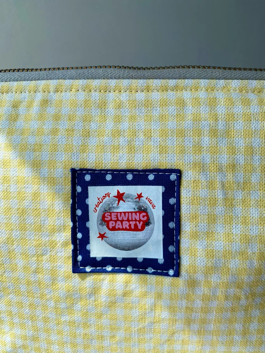 Maxi - vichy jaune
