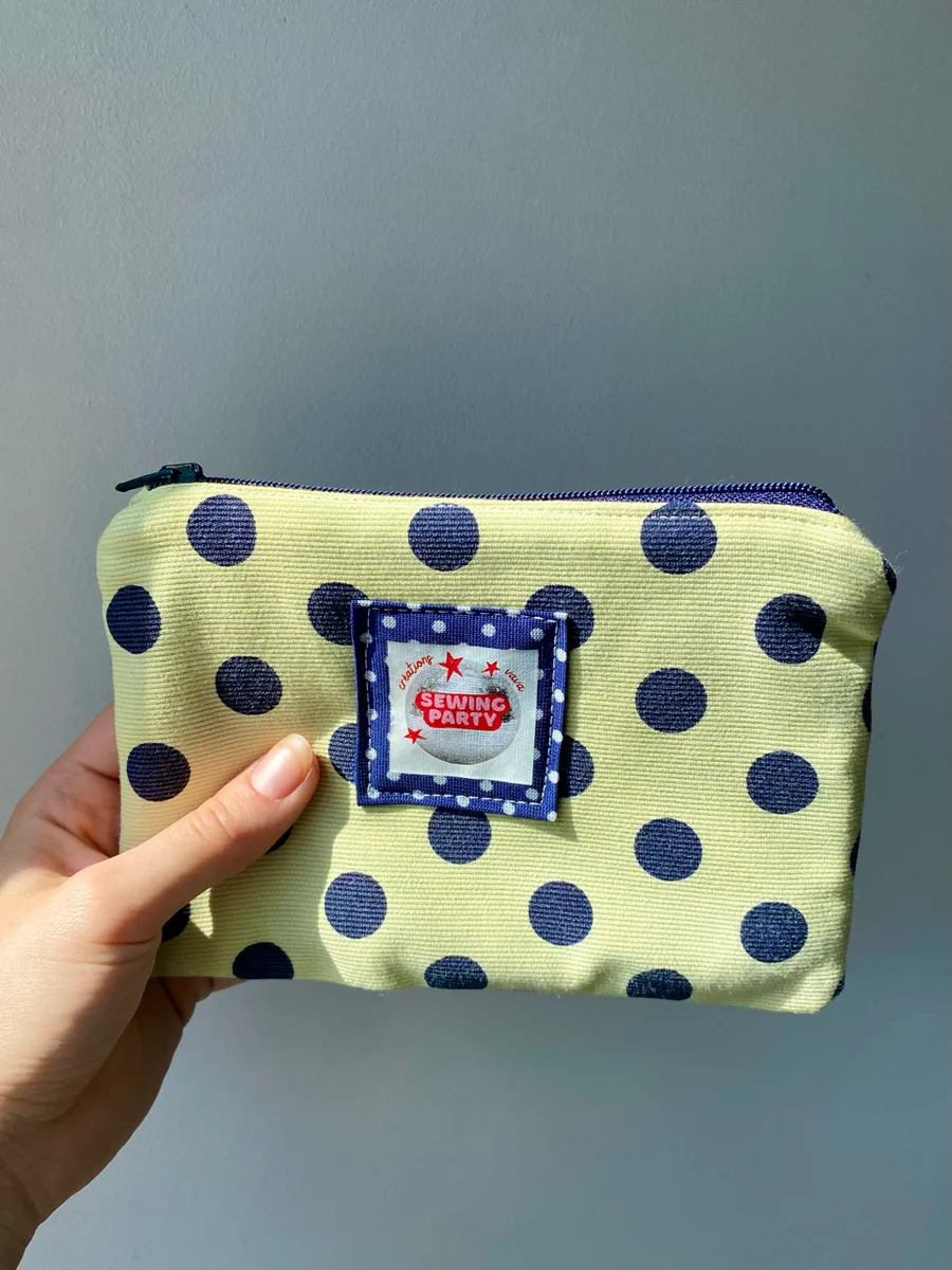Mini - pois jaune 2