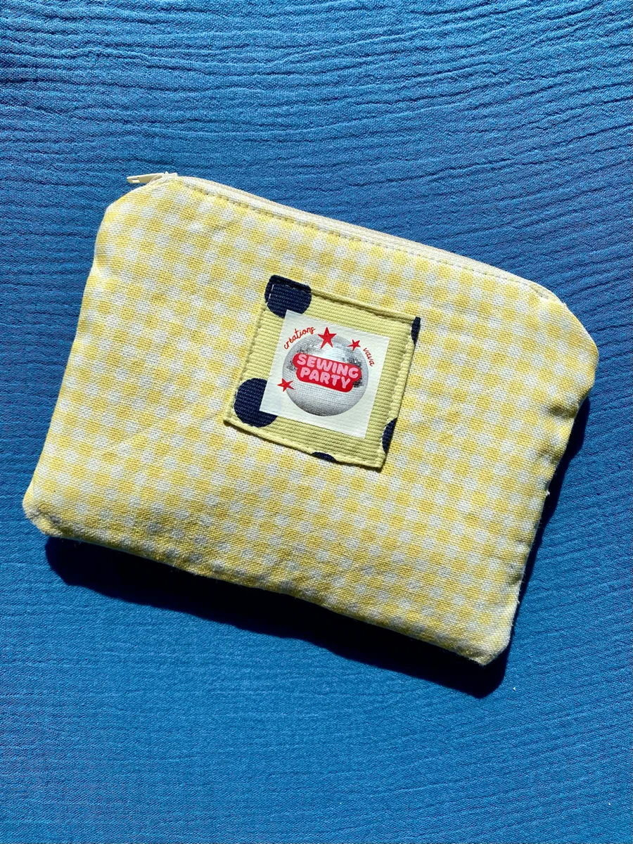 Mini - vichy jaune