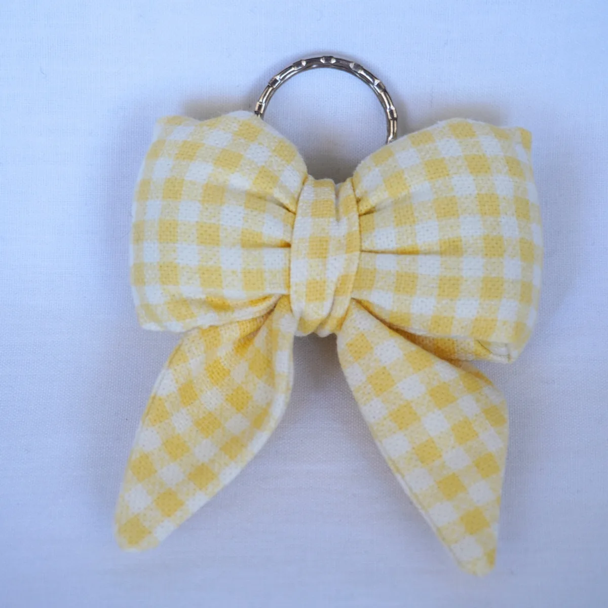 Le noeud - vichy jaune